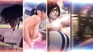 [COMP] ADMIRALTV Overwatch HMV/PMV SFM Hentai Porn Compilation (Widowmaker, Render, Rule34, Mercy, T