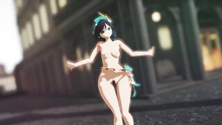 Mmd R18 Venti Genshin Impact become NSFW after Adventure
