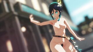 Mmd R18 Venti Genshin Impact become NSFW after Adventure