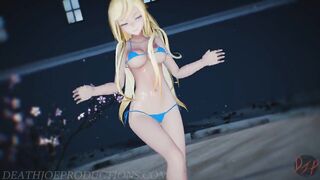 MMD SFW Lily - Nonstop 1092 new Stage