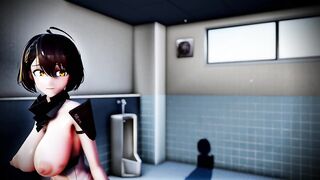 Mmd R18 Baltimore Azur Lane used Fuck in Public