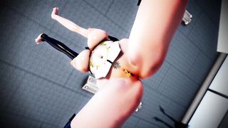 Mmd R18 Baltimore Azur Lane used Fuck in Public