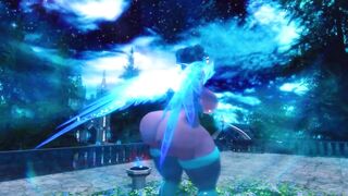 Skyrim THICC Vana Azure Moonlight Dance