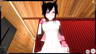 3D HENTAI POV Nana Kozuki Rides Cock and Cums with AHEGAO Face