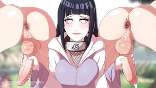 Naruto - Hinata Uncensored Anime Hentai - Ino,Sakura,Tsunade,Sasuke,Kiba