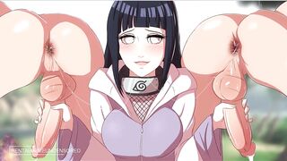 Naruto - Hinata Uncensored Anime Hentai - Ino,Sakura,Tsunade,Sasuke,Kiba