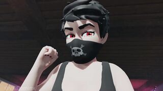 Giantess Val Mistakes you for Halloween Candy
