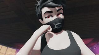 Giantess Val Mistakes you for Halloween Candy