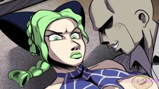 Jolyne Cujoh Gets her Thicc Ass Interrogated (Jojo's Bizarre Adventure Commission)