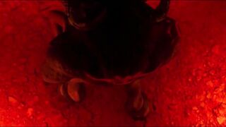 3D Demonic Minotaur Cumshots on Tribal Womans Face