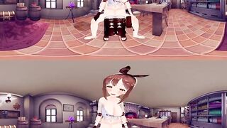 VR 360 Video Anime Ryza Ryza Atelier Face-to-face Sitting