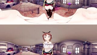 VR 360 Video Anime Ryza Ryza Atelier Face-to-face Sitting