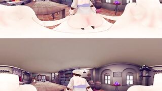 VR 360 Video Anime Ryza Ryza Atelier Face-to-face Sitting