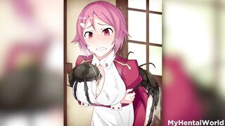 Sword Art Online Hentai Lisbeth Porn best Compilation Fuck