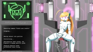 Curly Bace: Hacked 2 - Robot Girl Hentai