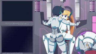 Curly Bace: Hacked 2 - Robot Girl Hentai