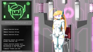 Curly Bace: Hacked 2 - Robot Girl Hentai