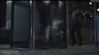 Claire Redfield Fucks In A Phone Booth