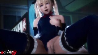Marie Rose chupando pau duro [Hentai 3D]