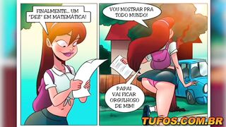 Gostosa nota dez - Os Sacanas HQ 10