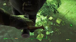 Huge Monster Giant with Big Cock makes Fetish for Girls | Fallout 4