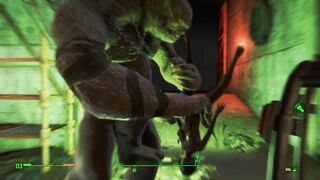 Huge Monster Giant with Big Cock makes Fetish for Girls | Fallout 4