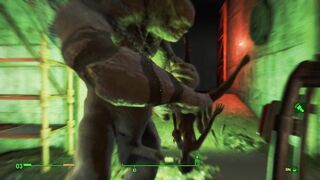 Huge Monster Giant with Big Cock makes Fetish for Girls | Fallout 4