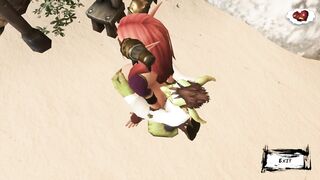 World Warcraft Porn. Alexstrasza was Captured in the Hands of a Gnome!