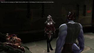 World Warcraft Porn. Alexstrasza was Captured in the Hands of a Gnome!