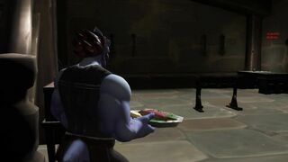 World Warcraft Porn. Alexstrasza was Captured in the Hands of a Gnome!