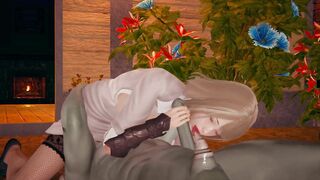 Beauty and the Monster 3d Hentai Porn