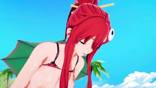 Yoko Littner Tengen Toppa Gurren Lagann 3D HENTAI 2/4