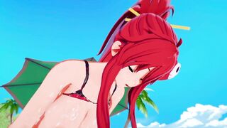 Yoko Littner Tengen Toppa Gurren Lagann 3D HENTAI 2/4