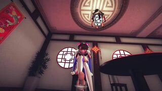 Dva Footjob your Cock