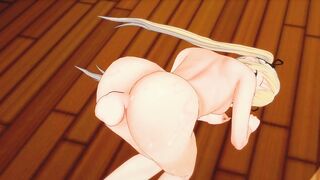 (3D Hentai)(Dead or Alive) Anal Sex with Marie Rose