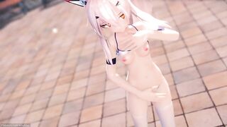 【R18-MMD-4K】Azur Lane IJN Ayanami 绫波 乙女解剖