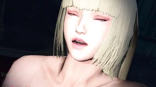 Futa Lili De Rochefort Gives Sleeping Eliza A Facial
