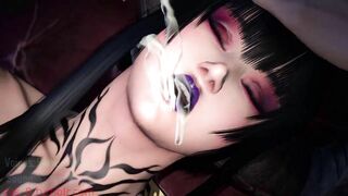 Futa Lili De Rochefort Gives Sleeping Eliza A Facial