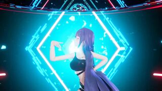 【R18-MMD】Honkai Impact 3rd Raiden Mei 雷電芽衣 - Stay Tonight