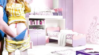 Under the Cute Room Clothes, what a Swimsuit and Clothes Sex as it is