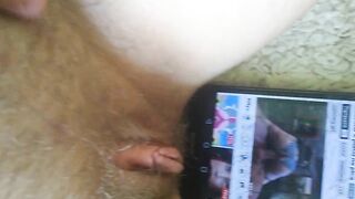Solo Masturbation with Anime