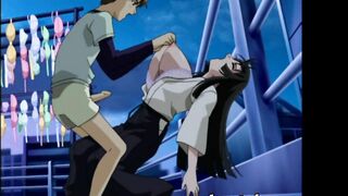 Fucking his Step Sister's Massive Tits - Hentai.xxx