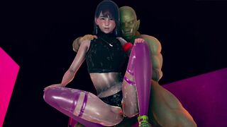 Girl Show you Pissing - Hentai 3d Animation