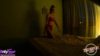 Fucked her Pussy with a Vibrator after a Hard Day