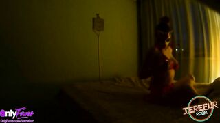 Fucked her Pussy with a Vibrator after a Hard Day