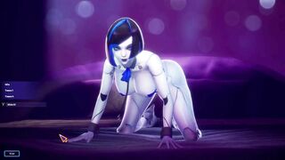 Subverse Sex with Demi Ball Licking [gameplay]