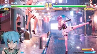 Sex Game [strip Fights] UNA VS CLAUDIA