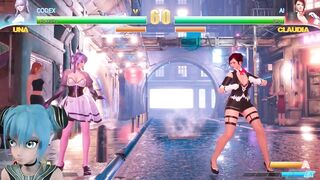 Sex Game [strip Fights] UNA VS CLAUDIA