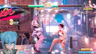 Sex Game [strip Fights] UNA VS CLAUDIA