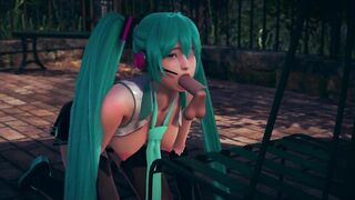 Miku does Blowjob